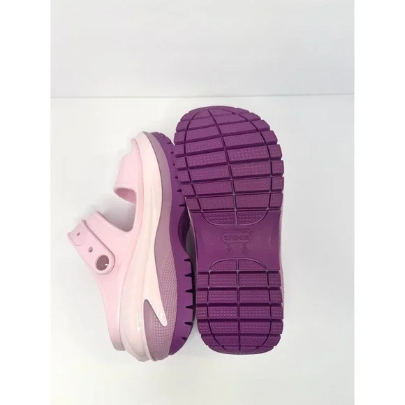 Crocs Mega Crush Platform Sandal Bubble Pink, UNISEX Size: WMNS 8, MENS 6 BNWOT - Picture 5 of 7